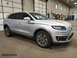 2019 Lincoln Nautilus Select with VIN 2LMPJ8K93KBL41710, listed as a Copart auction lot 76969733 with 55,390 mi miles. Bid and sale history available at carsss.com. Image 4.