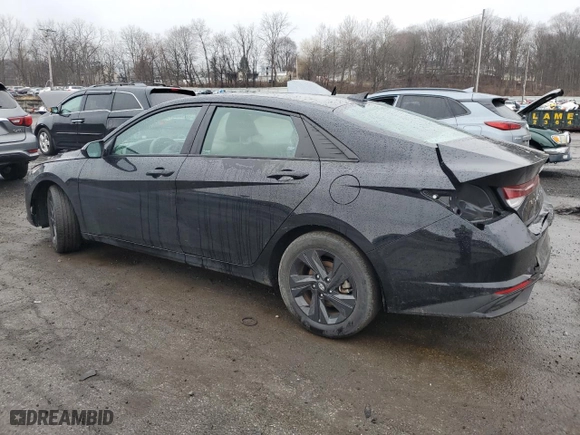 2023 Hyundai Elantra SEL with VIN KMHLM4AG9PU568704, listed as a Copart auction lot 50124215 with 21,804 mi miles and Salvage Title. Bid and sale history available at carsss.com. Image 2.