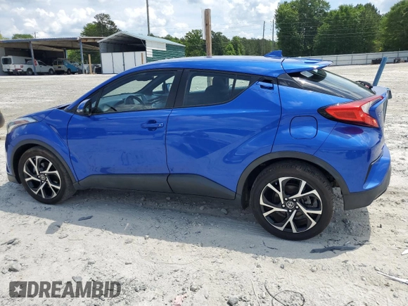 2018 Toyota C-HR XLE with VIN NMTKHMBX8JR053061, listed as a Copart auction lot 55283675 with 83,133 mi miles and Clean title. Bid and sale history available at DreamBid. Image 2.