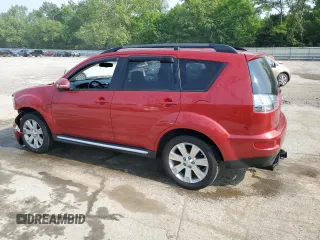 2013 Mitsubishi Outlander SE z VIN JA4JT3AW7DU001736, wystawiony jako Copart lot #59701515 z przebiegiem 121 929 mil mil oraz Szkoda całkowita • Salvage title. Historia ofert i sprzedaży dostępna na DreamBid. Obrazek 2.
