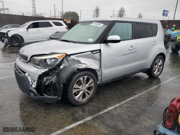 2015 Kia Soul + with VIN KNDJP3A56F7798094, listed as a Copart auction lot 45046385 with NaN miles and Salvage Title. Bid and sale history available at carsss.com. Image 1.