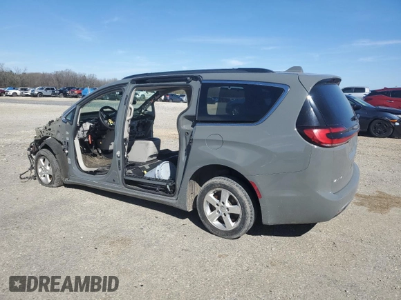 2022 Chrysler Pacifica Touring L z VIN 2C4RC1BG8NR133262, wystawiony jako Copart lot #49414495 z przebiegiem Nie podano mil oraz Szkoda całkowita • Salvage title. Historia ofert i sprzedaży dostępna na DreamBid. Obrazek 2.