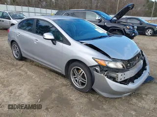 2012 Honda Civic LX z VIN 19XFB2F55CE091734, wystawiony jako IAAI lot #41726742 z przebiegiem 254 210 mil mil oraz . Historia ofert i sprzedaży dostępna na DreamBid. Obrazek 1.