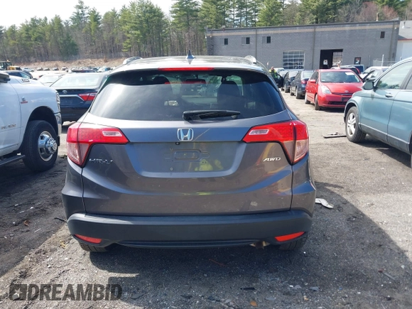 2016 Honda HR-V EX-L w/Navi with VIN 3CZRU6H71GM738455, listed as a IAAI auction lot 42017707 with 83,708 mi miles. Bid and sale history available at carsss.com. Image 16.