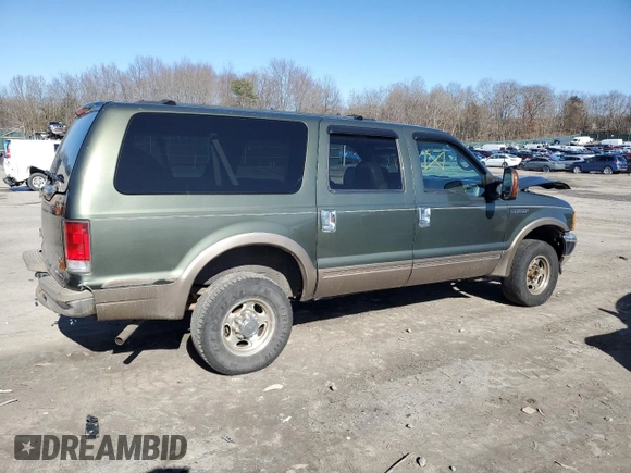2001 Ford Excursion Limited z VIN 1FMNU43S81EA48392, wystawiony jako Copart lot #50074235 z przebiegiem 191 321 mil mil oraz Szkoda całkowita • Salvage title. Historia ofert i sprzedaży dostępna na DreamBid. Obrazek 3.