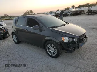 2016 Chevrolet Sonic LT with VIN 1G1JC6SH3G4104723, listed as a Copart auction lot 69206884 with 89,307 mi miles and Salvage Title. Bid and sale history available at carsss.com. Image 4.