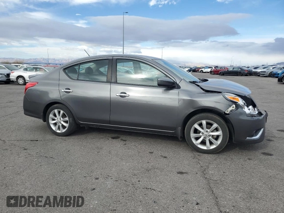 2017 Nissan Versa SL with VIN 3N1CN7AP6HL820815, listed as a Copart auction lot 45409955 with 53,120 mi miles and Salvage title. Bid and sale history available at DreamBid. Image 4.