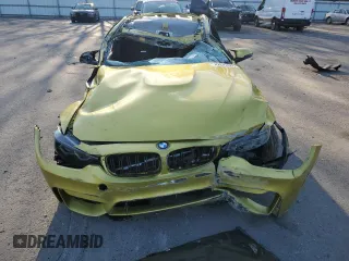 2015 BMW M3 with VIN WBS3C9C57FP803980, listed as a Copart auction lot 42072483 with 0 mi miles. Bid and sale history available at carsss.com. Image 5.