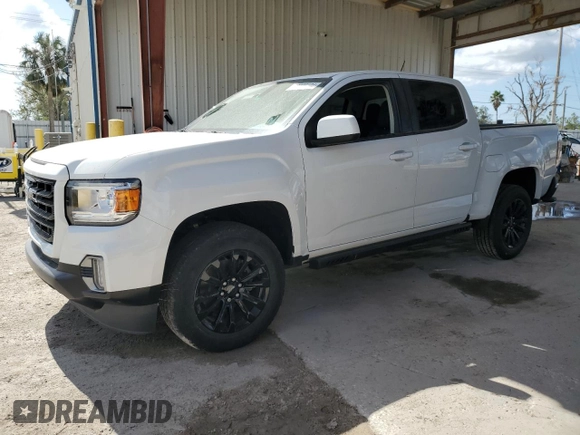 2022 GMC Canyon 2WD Elevation with VIN 1GTG5CEN8N1182019, listed as a Copart auction lot 76720194 with 0 mi miles and Non Repairable. Bid and sale history available at carsss.com. Image 1.