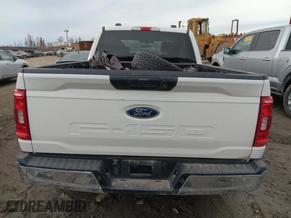 2021 Ford F-150 XL with VIN 1FTFW1E56MFA74352, listed as a Copart auction lot 53720815 with 0 mi miles and Clean Title. Bid and sale history available at carsss.com. Image 6.