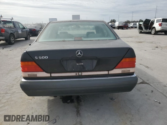 1995 Mercedes-Benz S with VIN WDBGA51E2SA215698, listed as a Copart auction lot 43001745 with Not Provided miles and Clean Title. Bid and sale history available at DreamBid. Image 6.