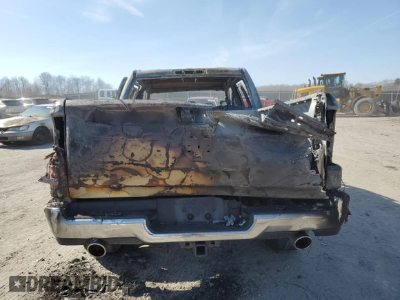 2022 Ram 1500 Laramie with VIN 1C6SRFJT9NN199223, listed as a Copart auction lot 48730295 with Not provided miles and Salvage title. Bid and sale history available at DreamBid. Image 6.