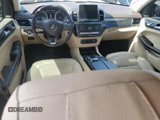 2017 Mercedes-Benz GLS 550 with VIN 4JGDF7DE4HA906037, listed as a Copart auction lot 58601465 with 72,064 mi miles and Salvage title. Bid and sale history available at DreamBid. Image 8.