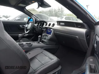 2022 Ford Mustang EcoBoost with VIN 1FATP8UH3N5124691, listed as a IAAI auction lot 42073596 with 40,612 mi miles. Bid and sale history available at carsss.com. Image 5.