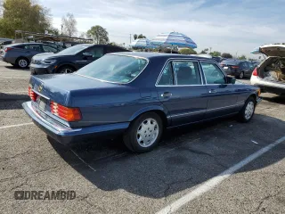 1986 Mercedes-Benz 560 with VIN WDBCA39DXGA234294, listed as a Copart auction lot 45984235 with 90,933 mi miles and Clean Title. Bid and sale history available at DreamBid. Image 3.
