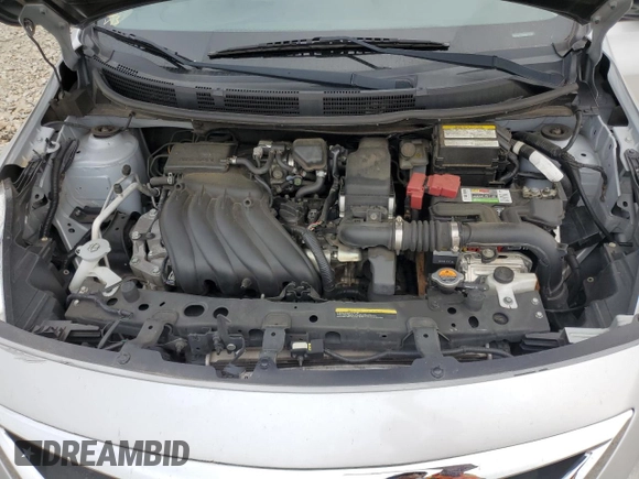 2015 Nissan Versa SV with VIN 3N1CN7AP5FL931837, listed as a Copart auction lot 57343155 with 104,494 mi miles and Salvage title. Bid and sale history available at DreamBid. Image 11.