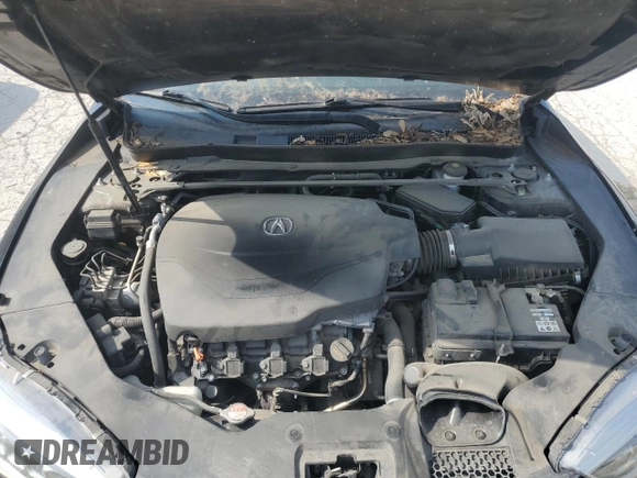 2019 Acura TLX with VIN 19UUB2F31KA009605, listed as a Copart auction lot 59934825 with 119,543 mi miles and Salvage title. Bid and sale history available at DreamBid. Image 11.
