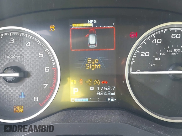 2023 Subaru Forester Premium with VIN JF2SKAEC1PH544967, listed as a IAAI auction lot 42474713 with 9,243 mi miles and . Bid and sale history available at DreamBid. Image 15.