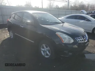 2012 Nissan Rogue S with VIN JN8AS5MV7CW703988, listed as a Copart auction lot 50141815 with 174,301 mi miles and Salvage Title. Bid and sale history available at DreamBid. Image 4.