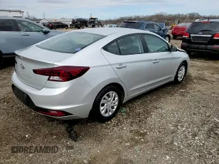 2019 Hyundai Elantra SE with VIN 5NPD74LF2KH430395, listed as a Copart auction lot 50257315 with 53,487 mi miles and Salvage Title. Bid and sale history available at DreamBid. Image 14.
