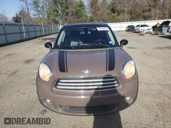 2011 MINI Countryman with VIN WMWZB3C59BWH94894, listed as a Copart auction lot 47979475 with 140,594 mi miles and Clean title. Bid and sale history available at DreamBid. Image 5.