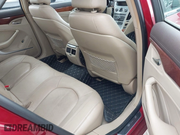 2008 Cadillac CTS AWD w/1SB with VIN 1G6DT57V380185215, listed as a IAAI auction lot 42153012 with 126,098 mi miles. Bid and sale history available at carsss.com. Image 8.