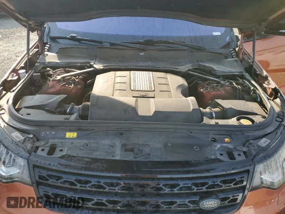 2017 Land Rover Discovery HSE Luxury with VIN SALRHBBV3HA030628, listed as a Copart auction lot 83120194 with 148,330 mi miles and Clean Title. Bid and sale history available at DreamBid. Image 12.