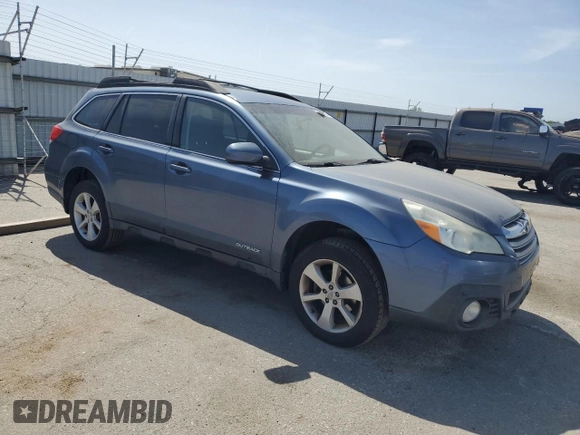 2013 Subaru Outback 2.5i Premium with VIN 4S4BRBCCXD3271051, listed as a Copart auction lot 53633305 with 164,032 mi miles and Clean Title. Bid and sale history available at carsss.com. Image 4.
