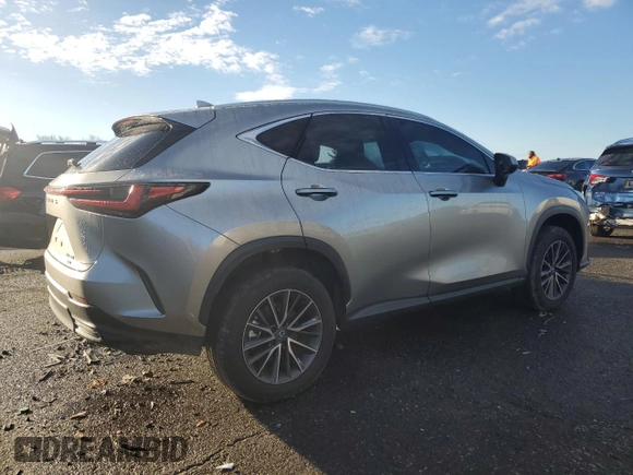 2024 Lexus NX with VIN JTJAGCEZ1R2016327, listed as a Copart auction lot 86391934 with 8,712 mi miles and Salvage Title. Bid and sale history available at carsss.com. Image 3.