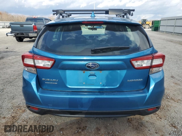 2018 Subaru Impreza Premium z VIN 4S3GTAD64J3726289, wystawiony jako Copart lot #86069554 z przebiegiem 75 566 mil mil oraz Szkoda całkowita • Salvage title. Historia ofert i sprzedaży dostępna na DreamBid. Obrazek 6.