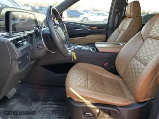 2022 Cadillac Escalade Premium Luxury with VIN 1GYS4BKL9NR173173, listed as a Copart auction lot 46096224 with 68,131 mi miles and Salvage Title. Bid and sale history available at carsss.com. Image 7.