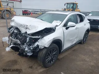 2024 Lexus NX with VIN 2T2GDCAZXRC015315, listed as a IAAI auction lot 41360875 with 7294 miles. Bid and sale history available at carsss.com. Image 18.