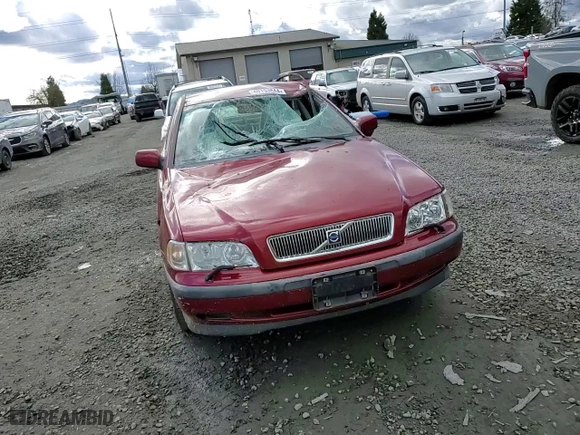 2000 Volvo S40 with VIN YV1VS2556YF488325, listed as a Copart auction lot 40153844 with NaN miles and Salvage Title. Bid and sale history available at carsss.com. Image 10.