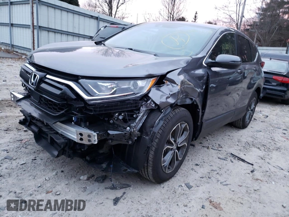 2022 Honda CR-V EX-L with VIN 7FARW2H83NE050870, listed as a Copart auction lot 72884372 with 1,613 mi miles and . Bid and sale history available at DreamBid. Image 1.