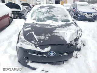 2019 Toyota Prius LE with VIN JTDL9RFUXK3009422, listed as a Copart auction lot 87360094 with 0 mi miles and Salvage Title. Bid and sale history available at carsss.com. Image 5.