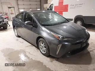 2019 Toyota Prius LE with VIN JTDL9RFUXK3007993, listed as a IAAI auction lot 41934751 with 101,150 mi miles and . Bid and sale history available at DreamBid. Image 1.