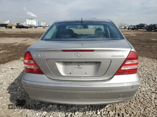 2005 Mercedes-Benz C 320 with VIN WDBRF84J45F570111, listed as a Copart auction lot 50426905 with 146,051 mi miles and Salvage title. Bid and sale history available at DreamBid. Image 6.