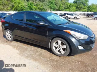 2012 Hyundai Elantra Limited with VIN KMHDH4AE4CU288433, listed as a IAAI auction lot 42001778 with 251,858 mi miles. Bid and sale history available at carsss.com. Image 1.