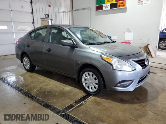 2016 Nissan Versa S with VIN 3N1CN7AP7GL913826, listed as a Copart auction lot 62987695 with 180,433 mi miles and Salvage title. Bid and sale history available at DreamBid. Image 4.