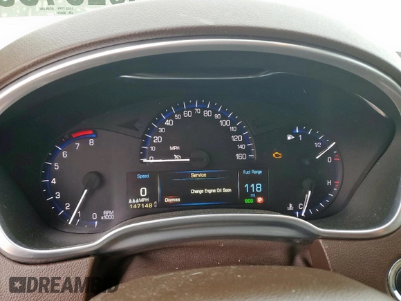 2013 Cadillac SRX Luxury Collection z VIN 3GYFNCE31DS568086, wystawiony jako Copart lot #55923155 z przebiegiem 147 148 mil mil oraz Szkoda całkowita • Salvage title. Historia ofert i sprzedaży dostępna na DreamBid. Obrazek 9.