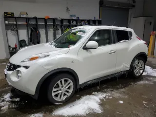 2014 Nissan Juke S with VIN JN8AF5MV7ET358230, listed as a Copart auction lot 88852865 with 84,760 mi miles and Salvage Title. Bid and sale history available at carsss.com. Image 1.