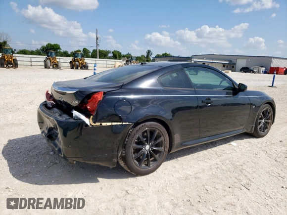 2014 Infiniti Q60 Journey with VIN JN1CV6EK7EM111921, listed as a Copart auction lot 59784965 with 119,379 mi miles and Salvage title. Bid and sale history available at DreamBid. Image 3.