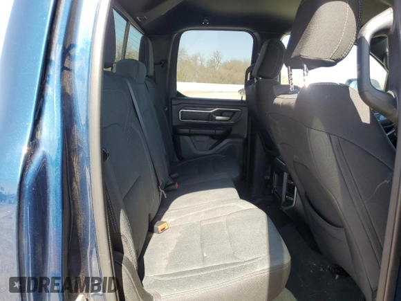 2023 Ram 1500 Big Horn with VIN 1C6SRFBT0PN610994, listed as a Copart auction lot 46251105 with 47,578 mi miles and Salvage Title. Bid and sale history available at carsss.com. Image 10.