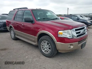 2014 Ford Expedition XLT z VIN 1FMJU1H54EEF05270, wystawiony jako IAAI lot #42129357 z przebiegiem 95 070 mil mil oraz . Historia ofert i sprzedaży dostępna na DreamBid. Obrazek 1.