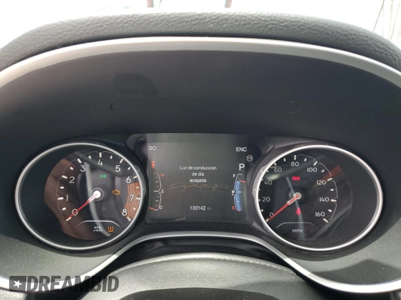 2020 Jeep Compass Limited с VIN 3C4NJCCB5LT128677, выставлен на аукционе Copart как лот 56340605 с пробегом 130 142 миль миль и Списание • Salvage title. История ставок и продаж доступна на DreamBid. Изображение 9.