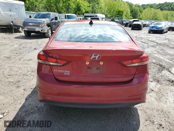 2017 Hyundai Elantra SE z VIN KMHD74LF2HU409248, wystawiony jako Copart lot #56102835 z przebiegiem 103 848 mil mil oraz Szkoda całkowita • Salvage title. Historia ofert i sprzedaży dostępna na DreamBid. Obrazek 6.