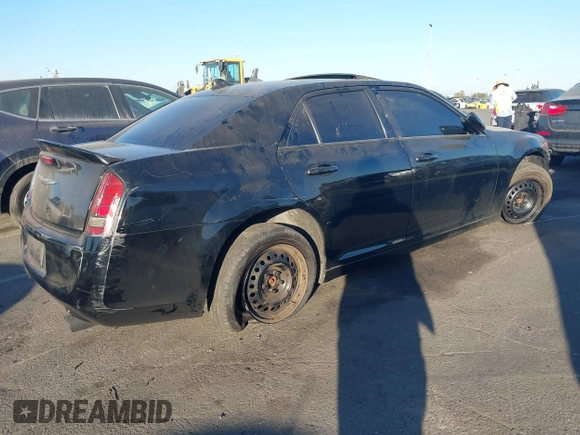 2014 Chrysler 300 with VIN 2C3CCAGG4EH342006, listed as a IAAI auction lot 41343654 with 151,555 mi miles. Bid and sale history available at carsss.com. Image 4.