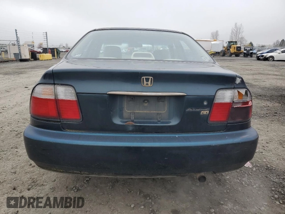 1997 Honda Accord EX with VIN 1HGCD5653VA084237, listed as a Copart auction lot 47299185 with 227,906 mi miles and Salvage Title. Bid and sale history available at DreamBid. Image 6.