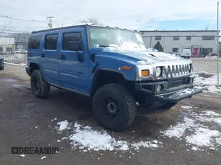 2003 Hummer H2 with VIN 5GRGN23U33H144964, listed as a IAAI auction lot 41621898 with 1 mi miles. Bid and sale history available at carsss.com. Image 1.