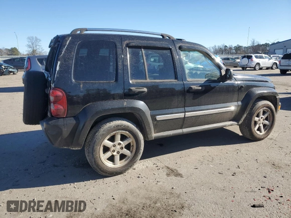 2006 Jeep Liberty Limited with VIN 1J4GK58K96W140561, listed as a Copart auction lot 42364665 with 227,974 mi miles and Salvage title. Bid and sale history available at DreamBid. Image 3.